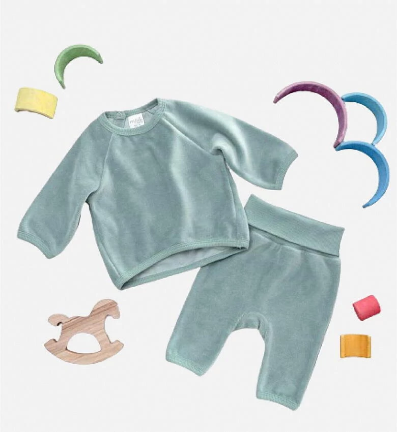 картинка Велюровый комплект Baby Blue  от магазина Одежда+