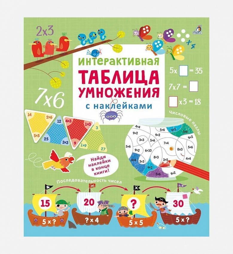 картинка Интерактивная таблица умножения от магазина Одежда+